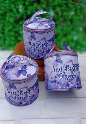 Bolsinha tambor personalizada
